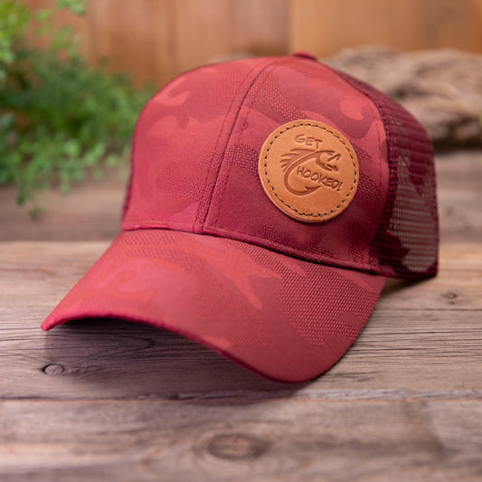 Get Hooked Leather Patch Hat