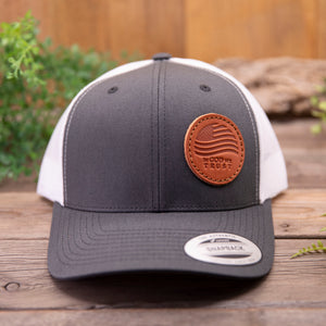 In God We Trust Leather Patch Hat