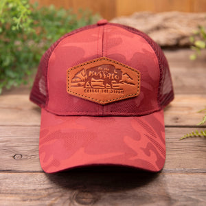 Be the Buffalo Leather Patch Hat