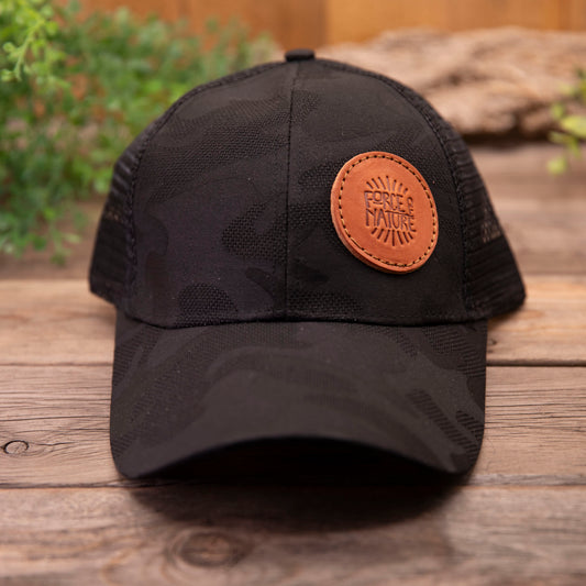 Force of Nature Leather Patch Hat