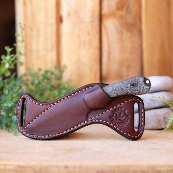 Bradford Guardian 3 with Leather Scout Carry Sheath Lazy 3 Leather