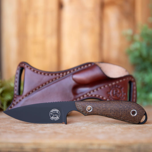 M1 Caper Cerakote Natural w/ Bishop Scout Carry Sheath