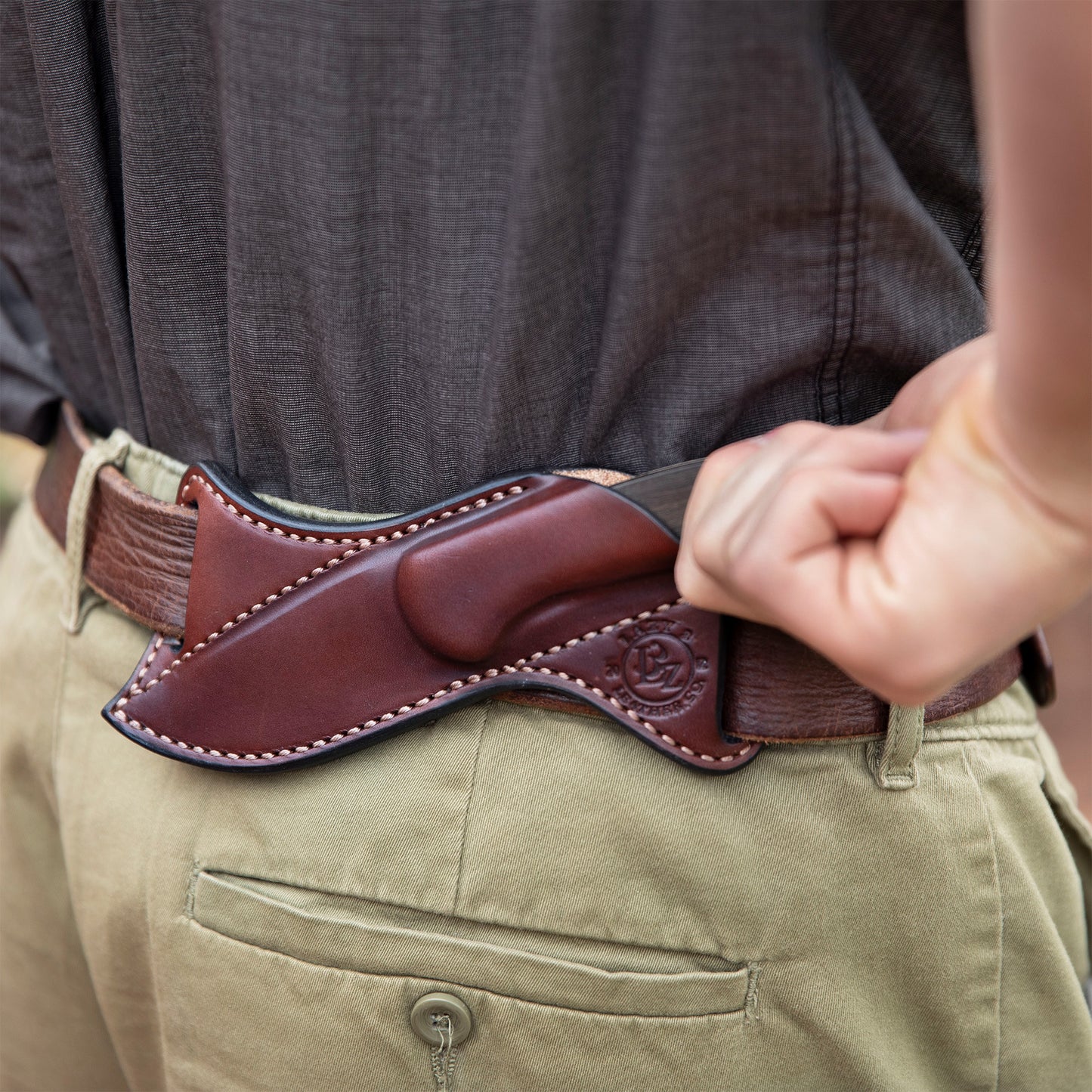 Ranger Skinner Buck 113 with Bishop Sheath - R or L side carry
