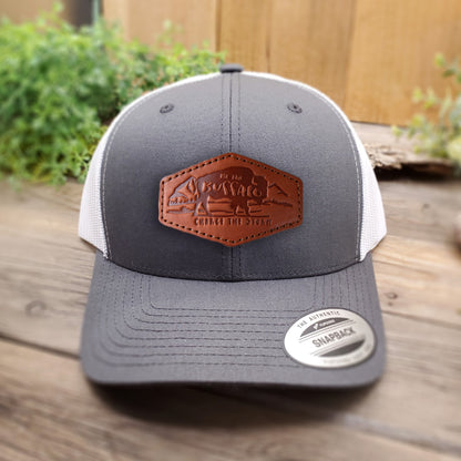 Be the Buffalo Leather Patch Hat