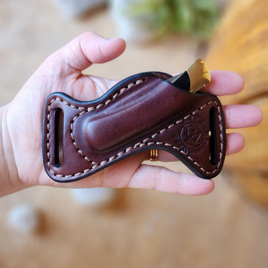 Buck 55 w/ Mini Bishop Scout Carry Sheath R & L Option