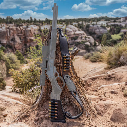 Marlin 45-70 Leather Bandolier Sling & Butt Stock Cartridge Holder