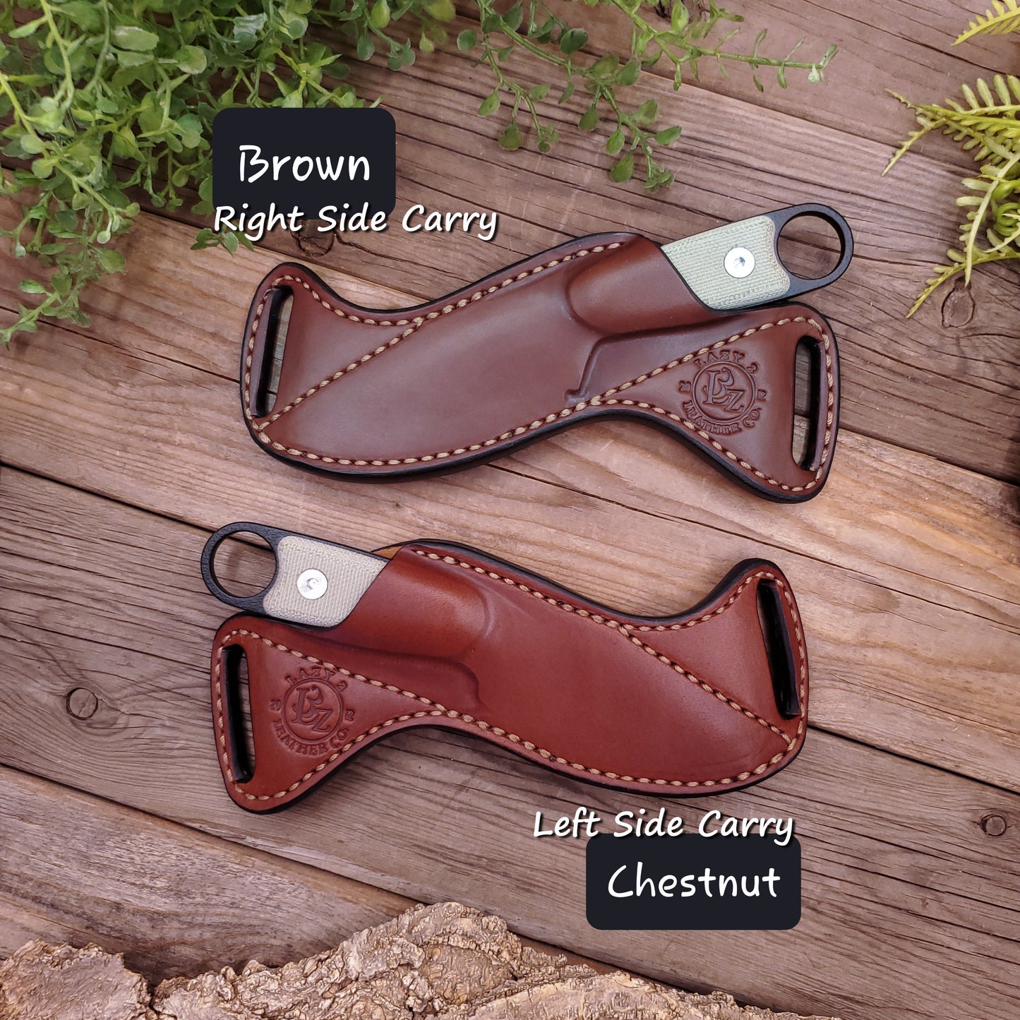 Esee Izula and Bishop Scout Carry Sheath