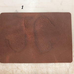 JC Branded Leather Bifold Wallet - Custom Order