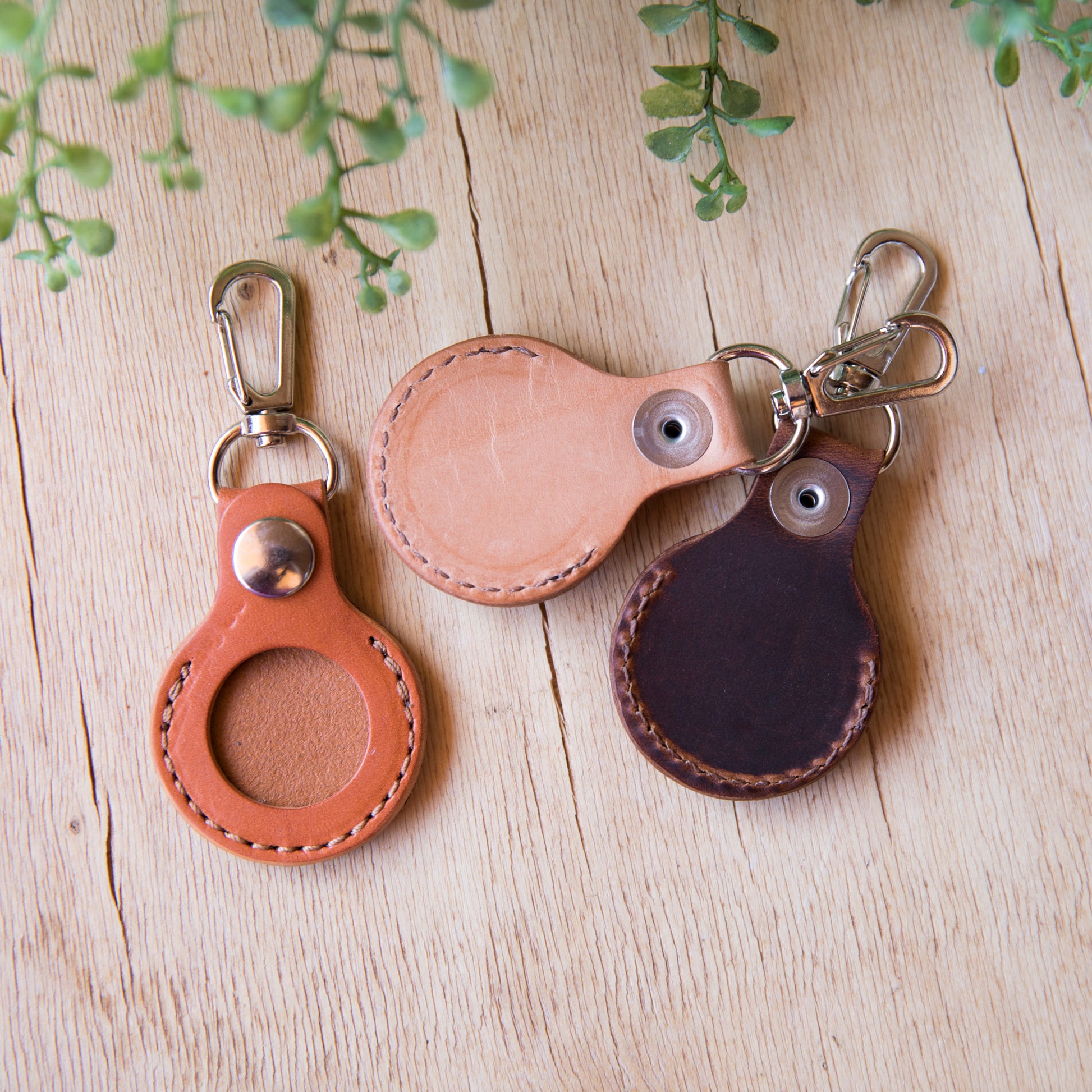 Air Tag Case - Lazy 3 Leather Company