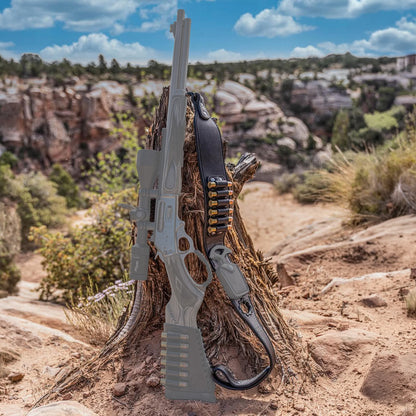 Marlin 45-70 Leather Bandolier Sling & Butt Stock Cartridge Holder