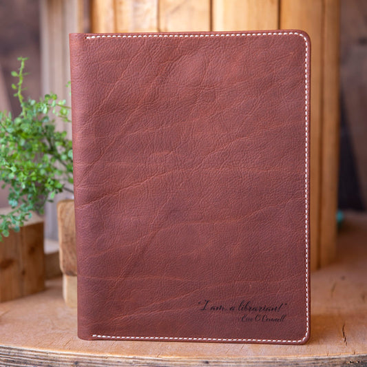 No.36 | Leather Pad Folio - Lazy 3 Leather Company