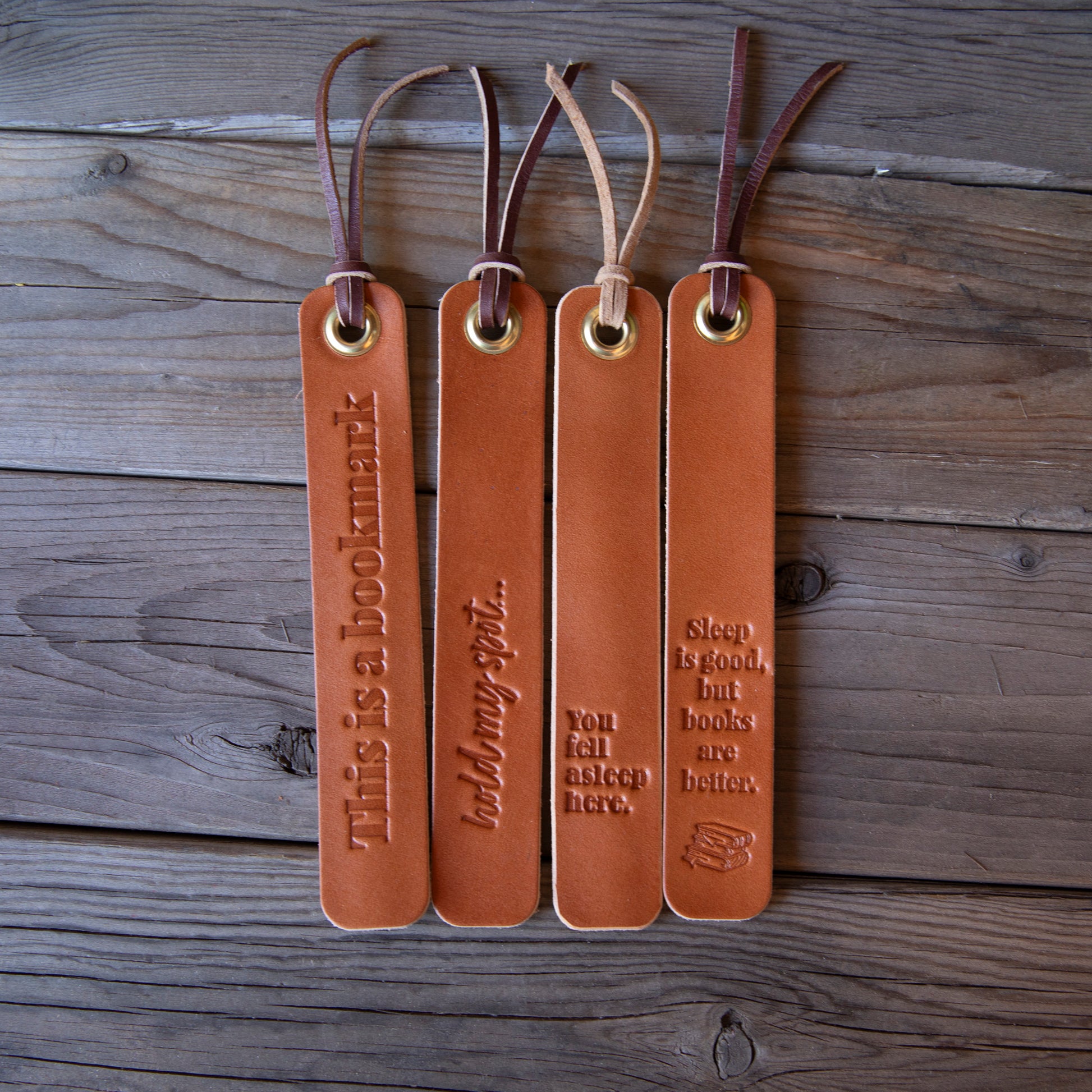 Sleep is Good Bookmark - Lazy 3 Leather Company