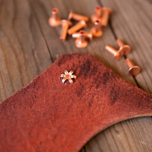 Load image into Gallery viewer, Copper Tubular Rivets - Lazy 3 Leather Company