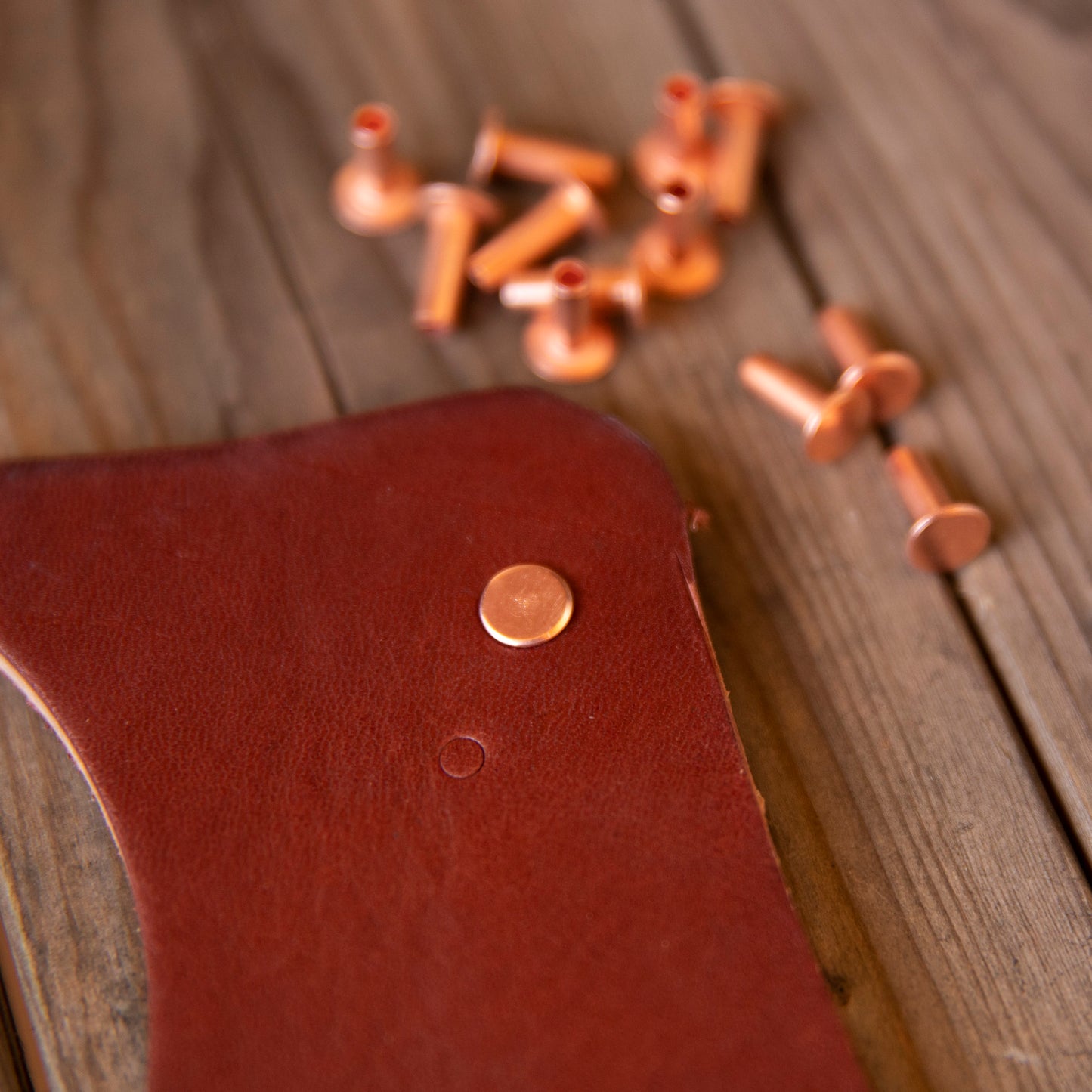 Copper Tubular Rivets - Lazy 3 Leather Company