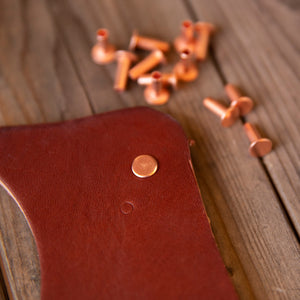 Copper Tubular Rivets - Lazy 3 Leather Company