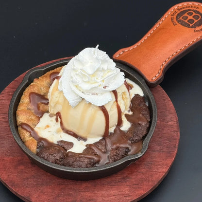 Custom Logo Cast Iron Skillet Handle with Engraving