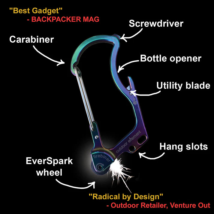 Firebiner Multitool Caribbeaner