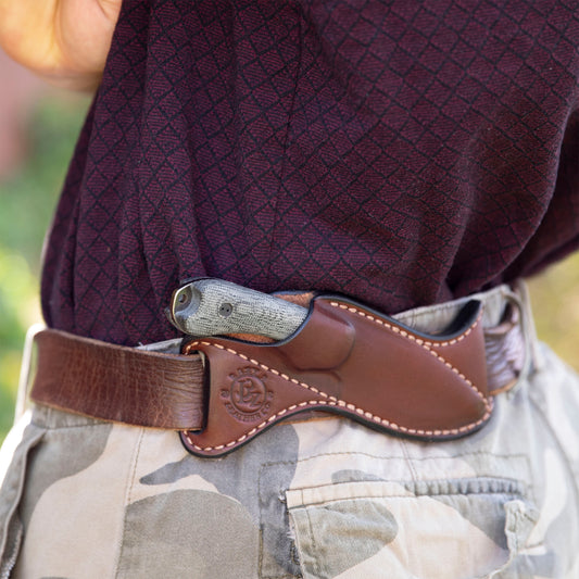Left Handed Bradford Guardian 3 Shiny w/ Bishop Scout Carry Sheath