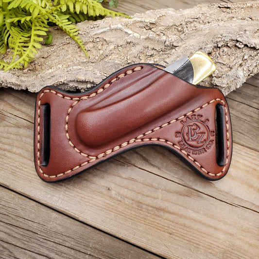 Buck 55 w/ Mini Bishop Scout Carry Sheath