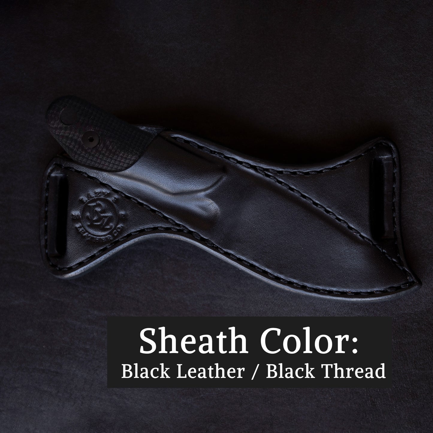 Leather Scout Carry Sheath for the Viper Handy Fixed Blade - Sheath Only