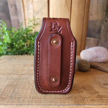 Load image into Gallery viewer, Tooled Multitool Sheath - Lazy 3 Leather Company