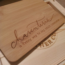 Load image into Gallery viewer, Charcuterie Board Lunchable Bamboo - Lazy 3 Leather Company