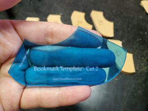 No.1 | Leather Bookmark Template