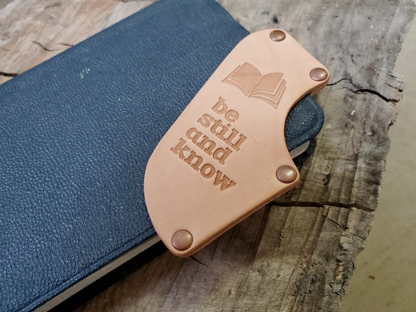 No.1 | Leather Corner Bookmark - Lazy 3 Leather Company