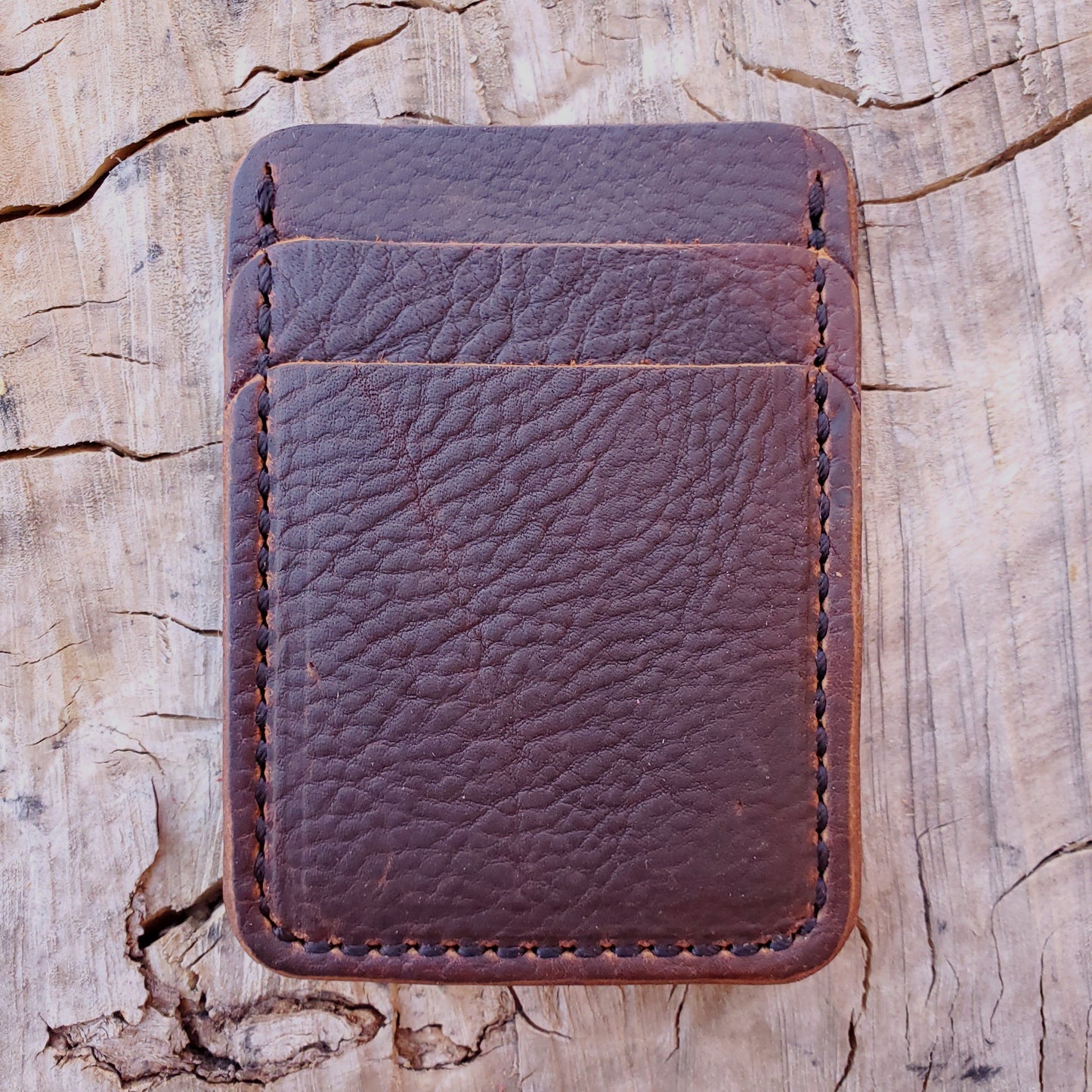 No.33 | Lazyman 3 pocket Wallet - Lazy 3 Leather Company