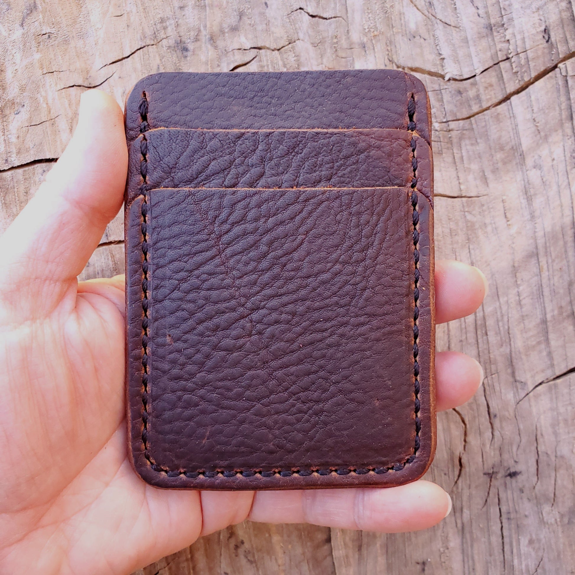 No.33 | Lazyman 3 pocket Wallet - Lazy 3 Leather Company