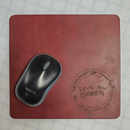 Mouse pad - Lazy 3 Leather Company