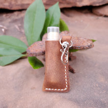 Load image into Gallery viewer, Leather Chapstick Case