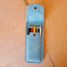Load image into Gallery viewer, Leather Pen Pencil Case