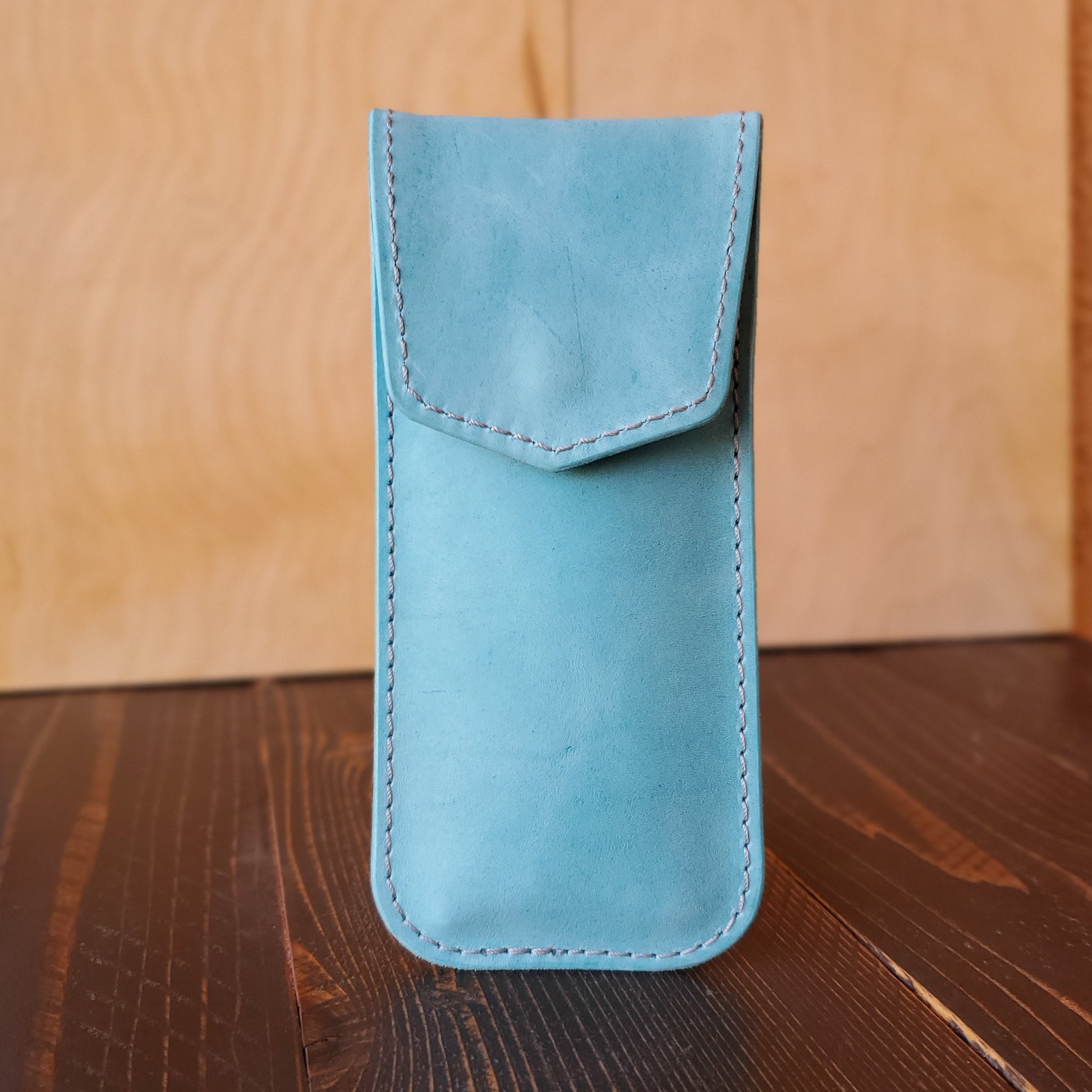 Leather Pen Pencil Case - Lazy 3 Leather Company