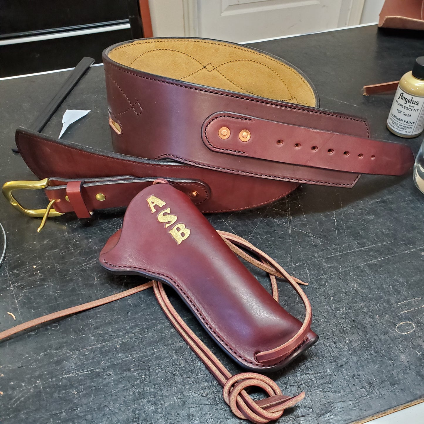 G.u.n Rig Cowboy Action Belt - Lazy 3 Leather Company