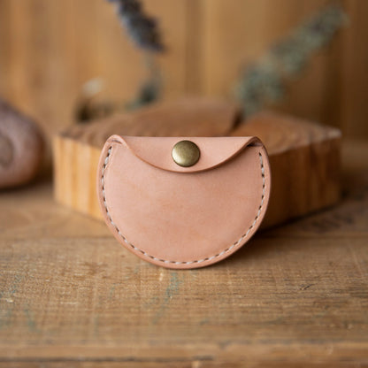 Ring Pouch with Snap - Lazy 3 Leather Company