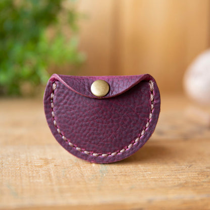 Ring Pouch with Snap - Lazy 3 Leather Company