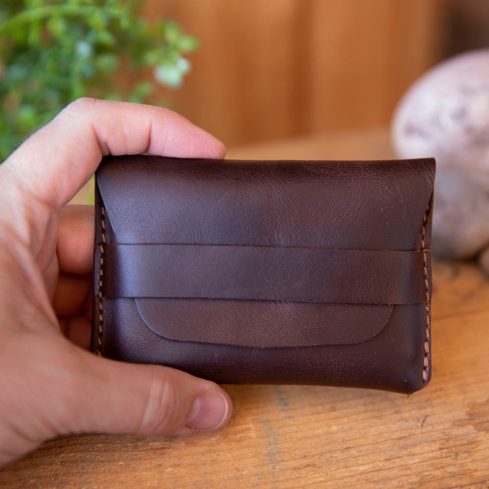 Tuck Card Wallet - Lazy 3 Leather Company