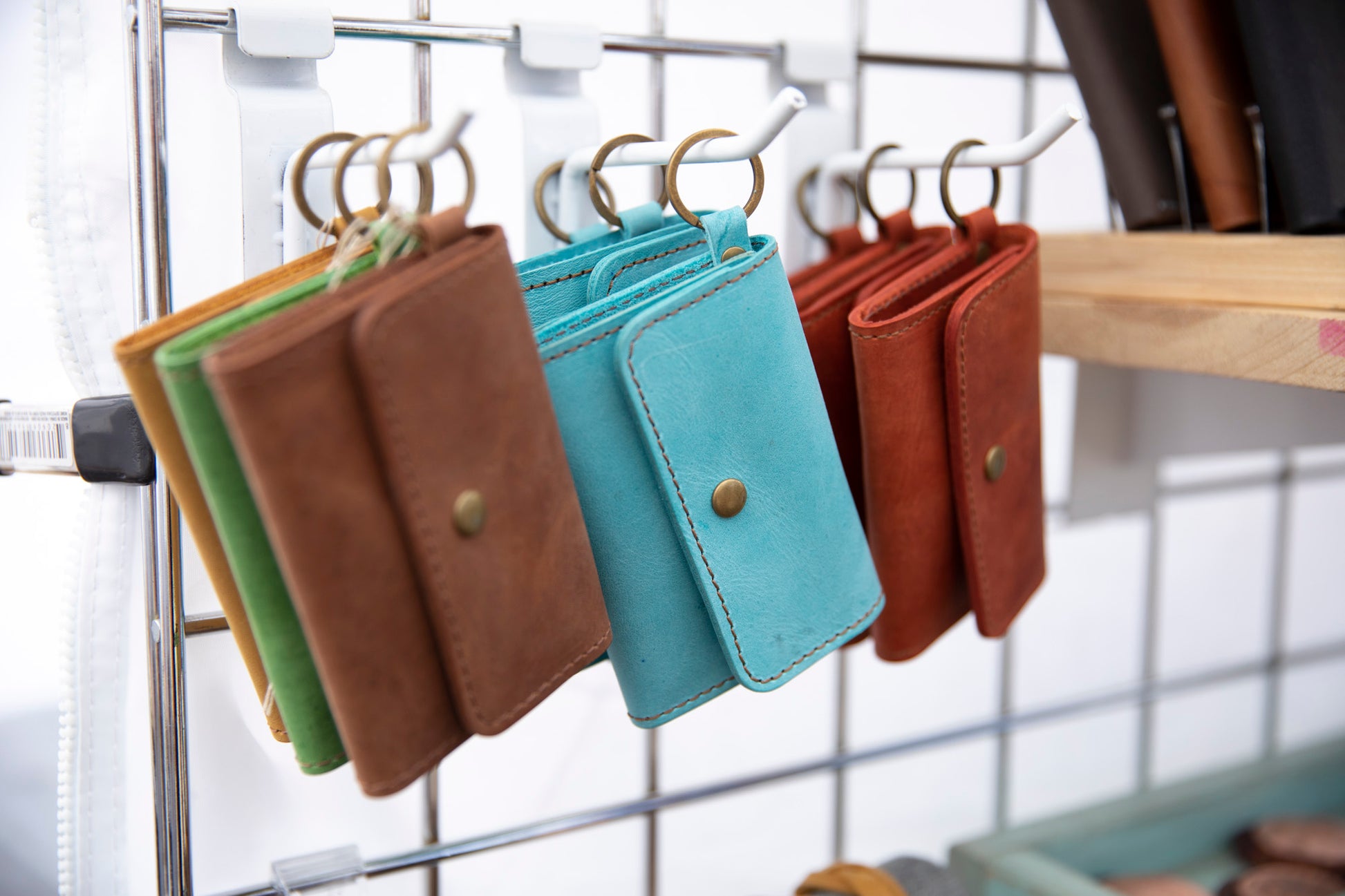 Card Case with keyring - Lazy 3 Leather Company