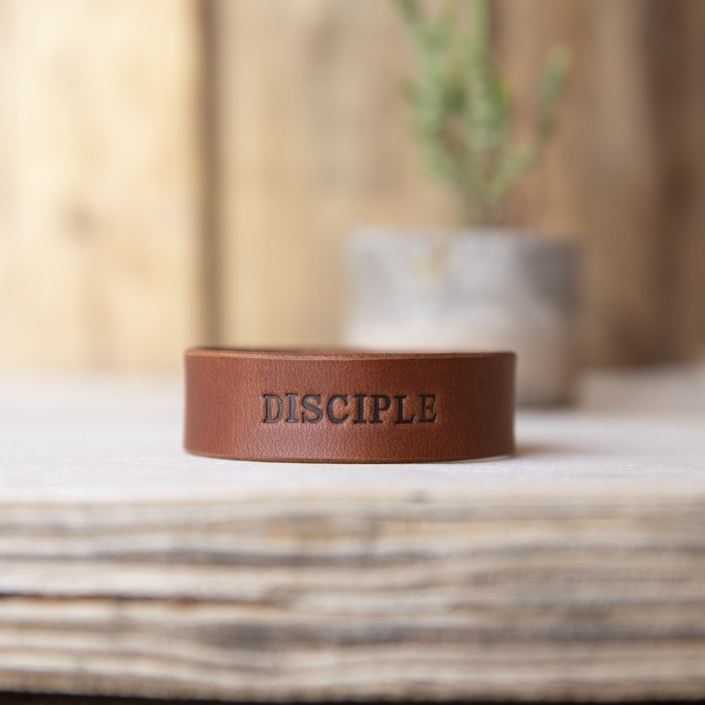 Personalized Leather Cuff Bracelet - Lazy 3 Leather Company