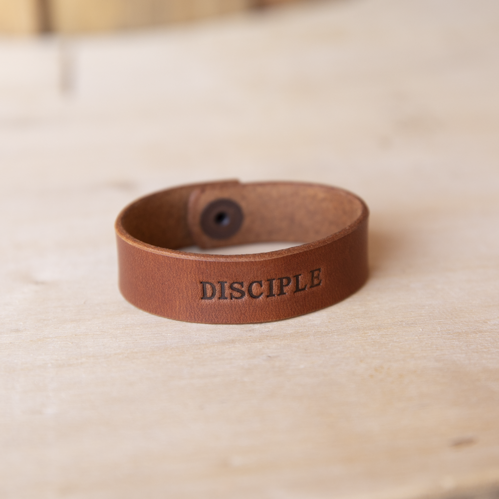 Personalized Leather Cuff Bracelet - Lazy 3 Leather Company