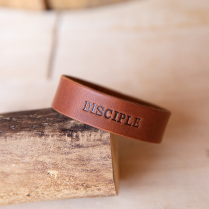 Personalized Leather Cuff Bracelet - Lazy 3 Leather Company