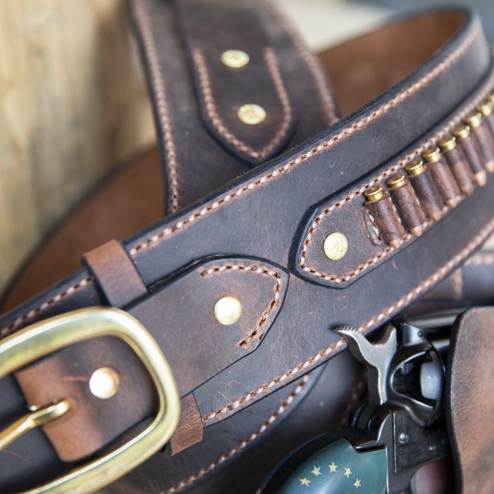 G.u.n Rig Cowboy Action Belt - Lazy 3 Leather Company