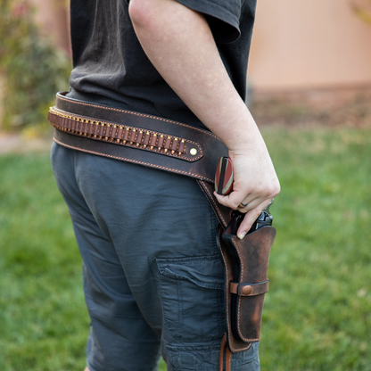 G.u.n Rig Cowboy Action Belt - Lazy 3 Leather Company