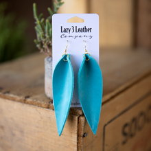 Load image into Gallery viewer, Tear Drop Earrings - Lazy 3 Leather Company