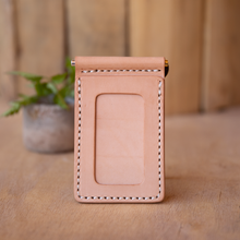 Load image into Gallery viewer, Bar Clip Leather Wallet