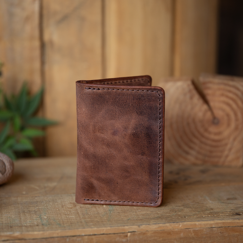 Bifold Wallet Crazy Horse Leather
