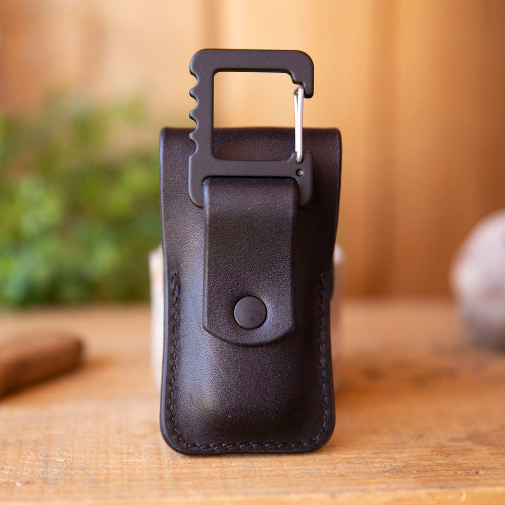 Knife Sheath with Baby Banter - Lazy 3 Leather Company