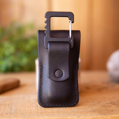 Knife Sheath with Baby Banter - Lazy 3 Leather Company