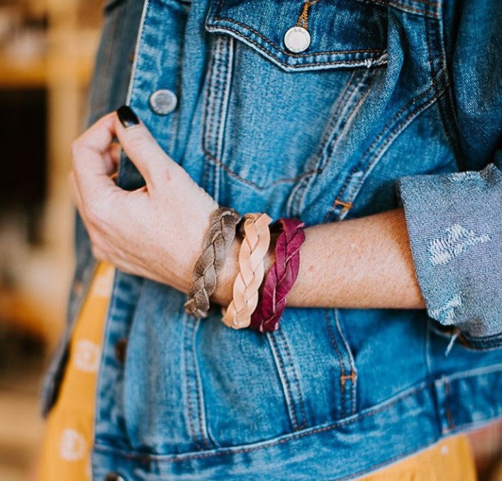 Magic Braided Bracelet - Lazy 3 Leather Company